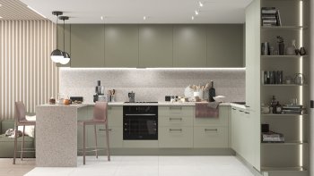 Тренды и новые цвета в дизайне современных кухонь в 2023 году в Артёмовске - artyomovsk.mebel54.com | фото