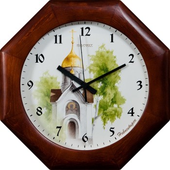 Часы настенные ДС-ВБ28-152 РУСЬ в Артёмовске - artyomovsk.mebel54.com | фото
