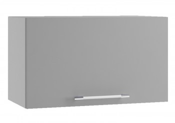 Корато ПГФ 600 шкаф верхний горизонтальный с фрезеровкой (Кварц бежевый/корпус Серый) в Артёмовске - artyomovsk.mebel54.com | фото