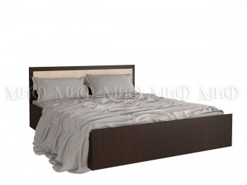 Кровать 1,4 Фиеста (Венге/Дуб беленый) в Артёмовске - artyomovsk.mebel54.com | фото