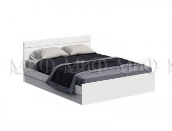 Кровать Нэнси New 1,4м (Белый/белый глянец) в Артёмовске - artyomovsk.mebel54.com | фото