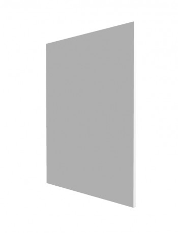 Панель торцевая С Ройс (для шкафов нижних) Белый софт в Артёмовске - artyomovsk.mebel54.com | фото