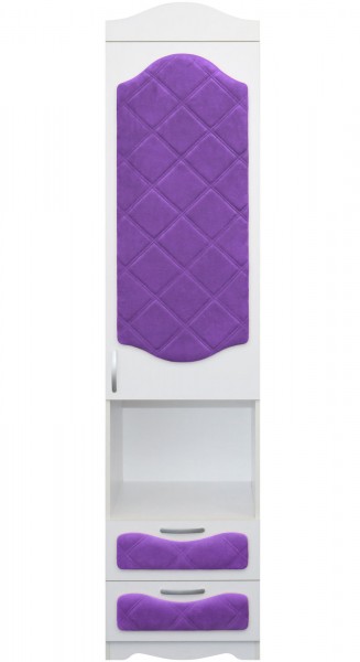 Пенал с ящиками серии Иллюзия 32 Фиолетовый в Артёмовске - artyomovsk.mebel54.com | фото