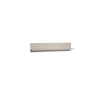 Полка навесная Саманта Дуб харбор белый в Артёмовске - artyomovsk.mebel54.com | фото