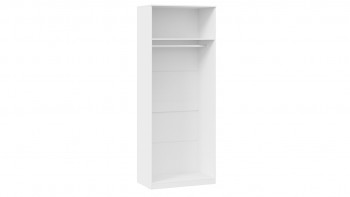Шкаф для одежды «Агата» исп. 2 Белый в Артёмовске - artyomovsk.mebel54.com | фото
