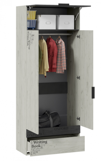 Шкаф комбинированный для одежды «Оксфорд-2» в Артёмовске - artyomovsk.mebel54.com | фото