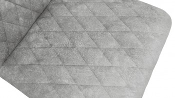 Стул «Стенли» К1С Белый/Микровелюр Wellmart Silver в Артёмовске - artyomovsk.mebel54.com | фото