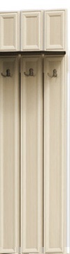 Вешалка для одежды навесная ДЛЯ ПРИХОЖЕЙ ВШ Венге/Дуб выбеленный в Артёмовске - artyomovsk.mebel54.com | фото